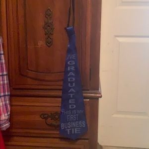 “I’ve Graduated” First Business Tie GAG GIFT